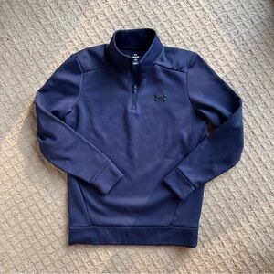 Men’s small navy under armour 1/4 zip